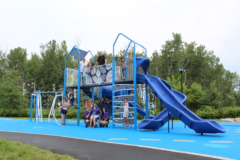 La Ville de Sainte-Julie inaugure le parc Joseph-Véronneau, après d’importants travaux d’amélioration