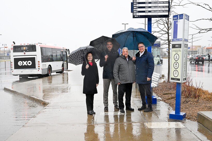 Deux nouveaux taxibus d’EXO à Saint-Mathieu-de-Beloeil et Sainte-Julie