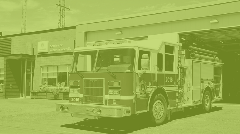 Service de sécurité incendie - La Ville de Sainte-Julie offrira une garde interne 24/7 et le service de premiers répondants